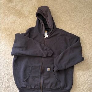 (Read Description) Carhartt Charcoal Full-Zip Hoodie